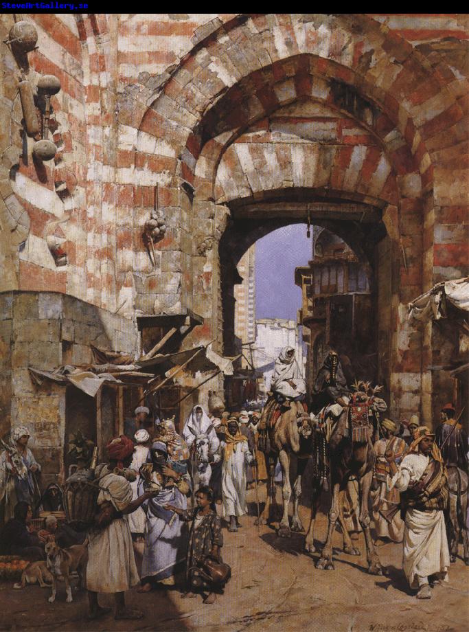 William Logsdail The Gates of the Khalif